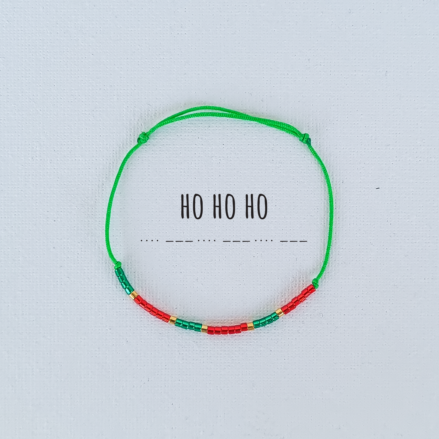Bratara "HO HO HO"