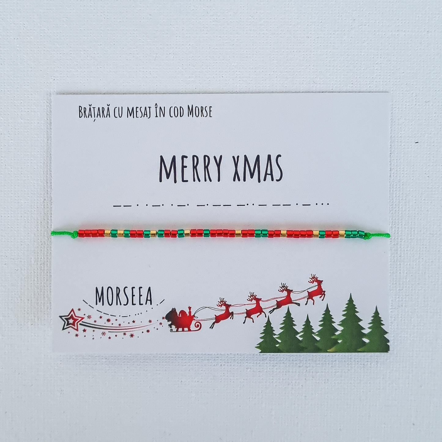 Bratara "Merry Xmas"