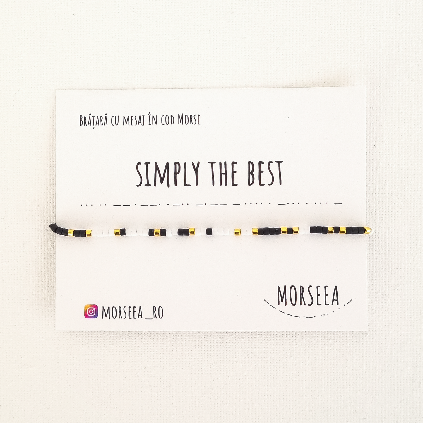 Bratara "Simply the best"