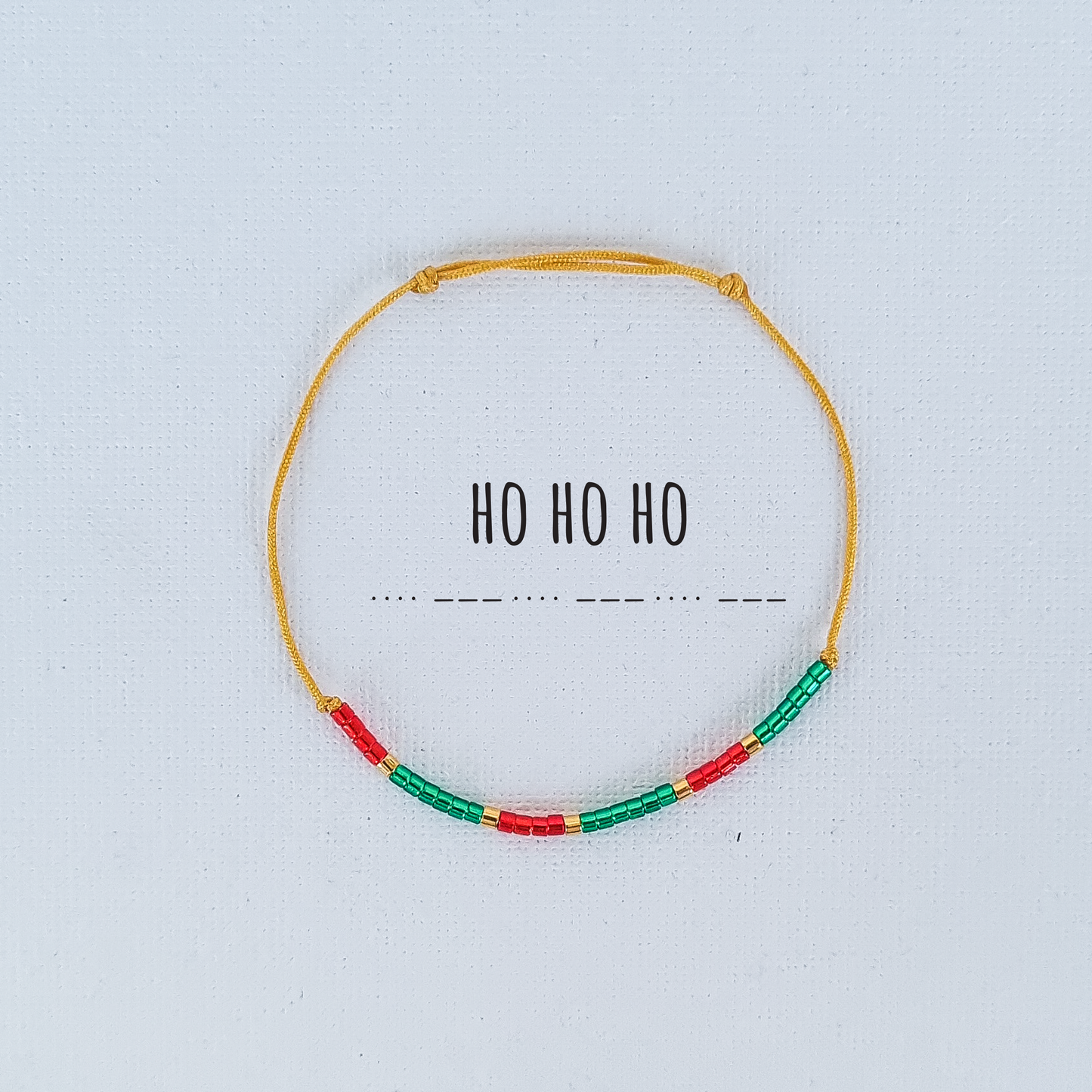 Bratara "HO HO HO"