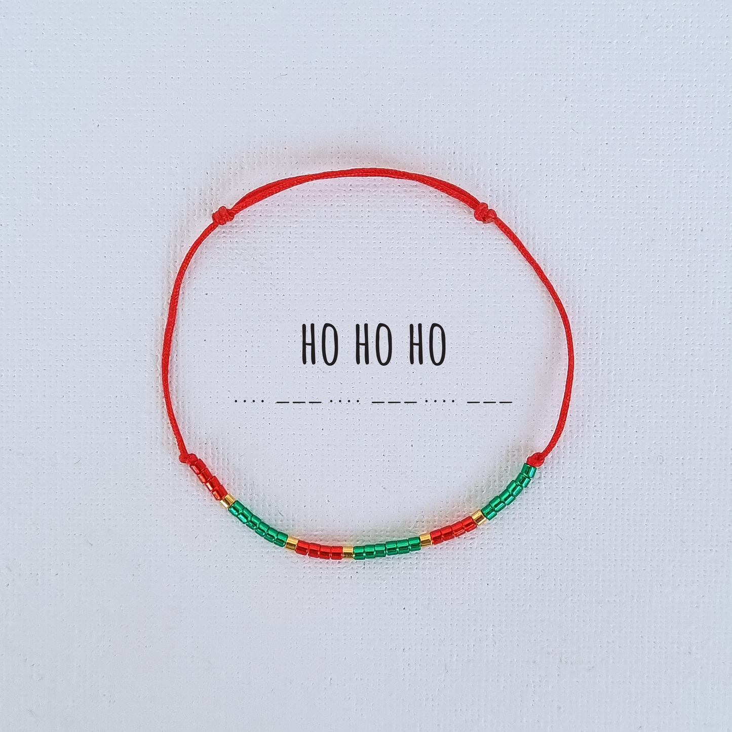 Bratara "HO HO HO"