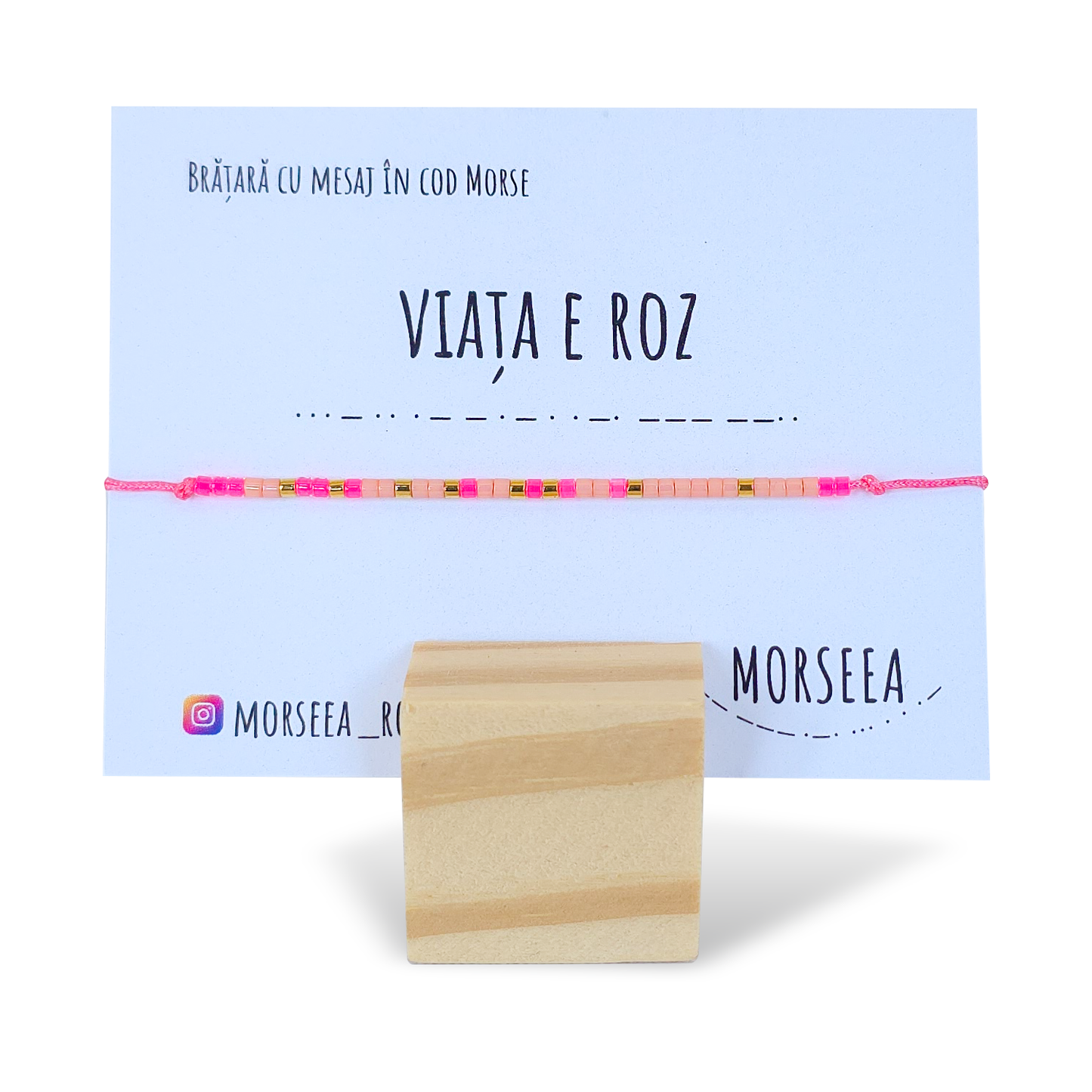 Bratara "Viata e Roz"