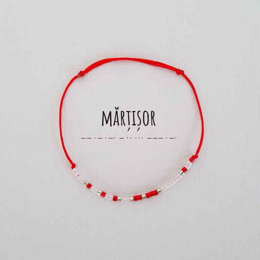 "Martisor" in cod Morse